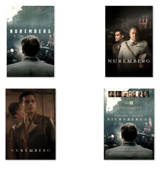 

10Style Choose Nuremberg (2025) Movie Canvas POSTER ,Home Decor Wall art painting