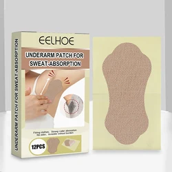 Underarm Sweat Absorb Patch for Women Men 12pcs Armpit Sweat Strong Absorbent Pad Absorbing Anti Perspiration Foot Sticker Patch