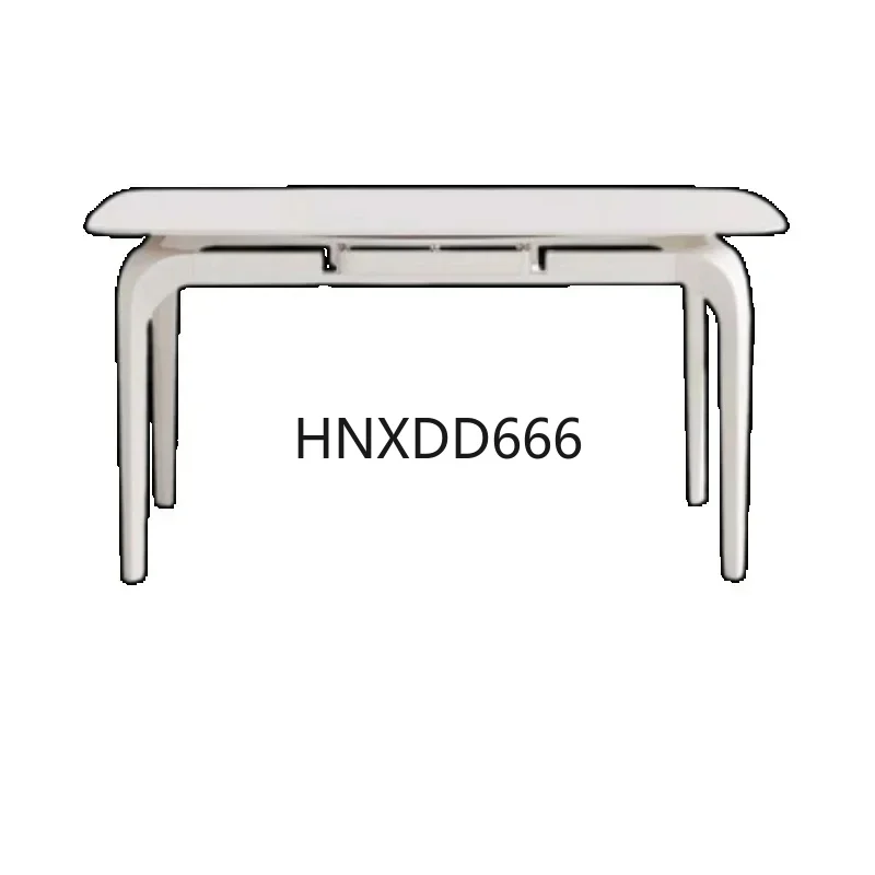 

Extendable Rectangular Dining Table Set for Luxury Kitchen and Dining Room, Multifunctional Design.