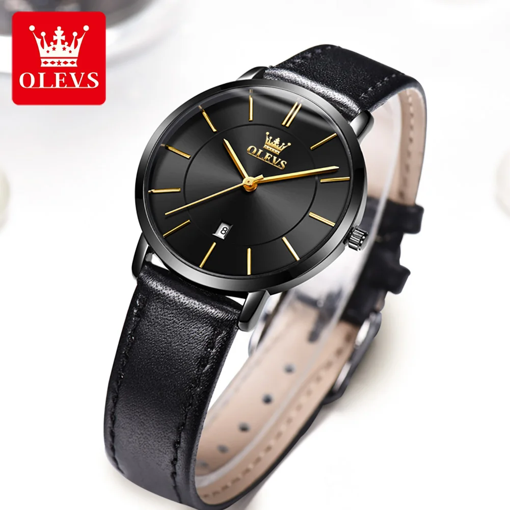 Orologio di marca OLEVS orologio al quarzo sottile di vendita caldo orologio da donna impermeabile 5869
