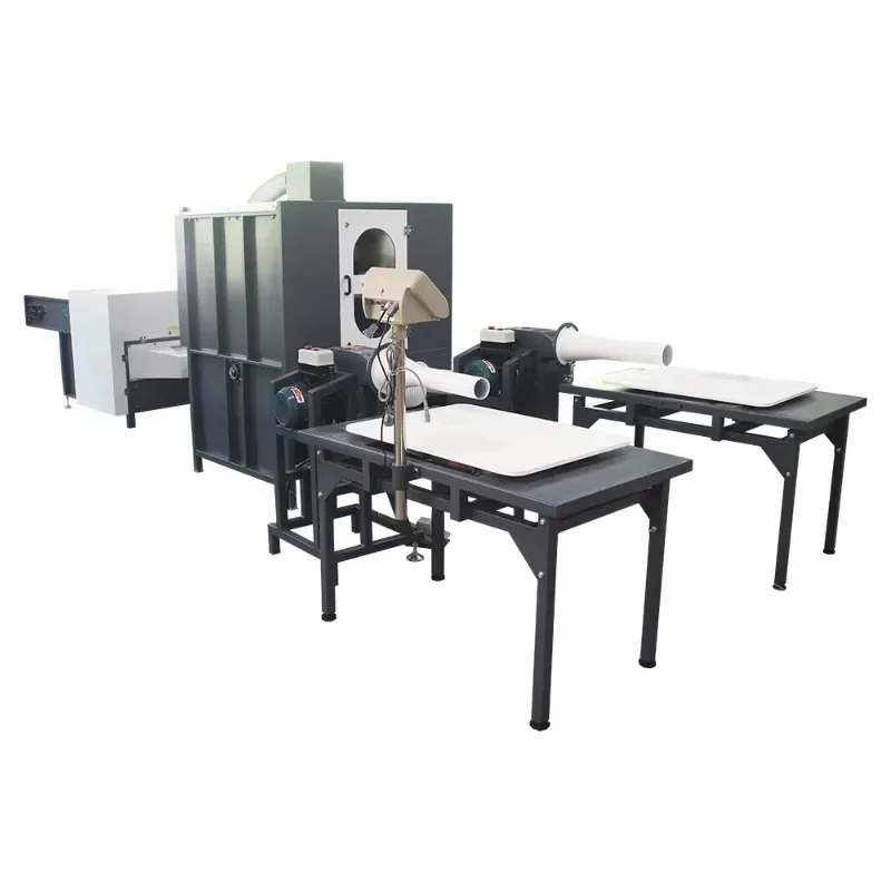 Home Textile Wool Cotton Carding Machine with Open Feeding Mixing Filling Line Featuring Core Motor Component