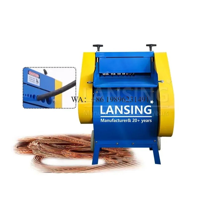 Wmwmnu for Lansing F60-1 Automatic Wire Stripping 12 Channel Cable Stripper 1-60mm Diameter Cutting Tool