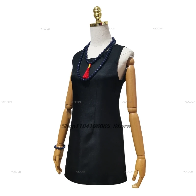Shaman King Anna Cosplay disfraces vestido Kyoyama Anna conjunto de accesorios mujeres juego de rol Halloween Anime carnaval fiesta peluca traje
