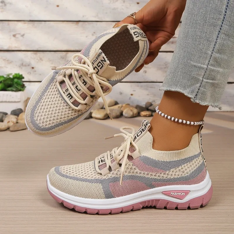 New Women's Sneakers Double-color Work Casual Shoes for Ladies Single Shoes Casual Vulcanize Shoe Woman 2026 Free Shippiing Shoe
