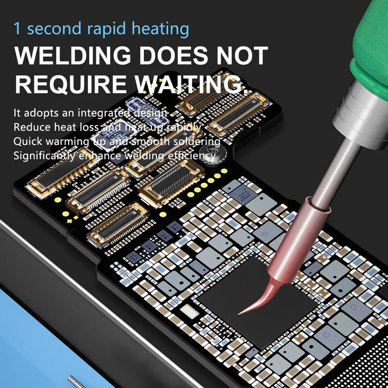 أطراف لحام C245 بدون انتظار، قلب تسخين متكامل مع حساسية عالية للإصلاحات السريعة، تجربة لحام سلسة