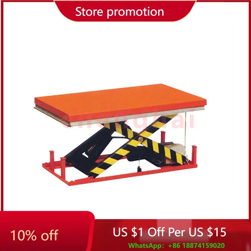 

Сверхмощный стационарный электрический гидравлический ножничный подъемный стол емкостью 2500, грузоподъемность