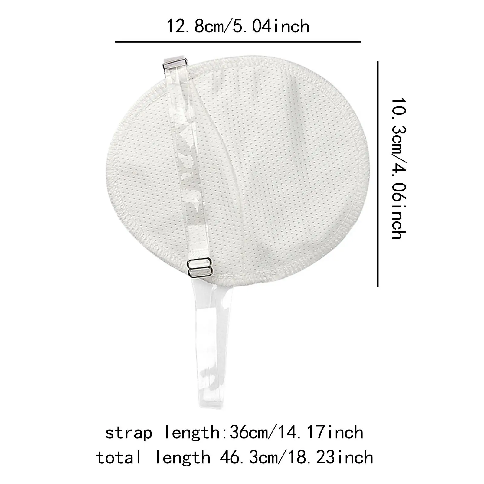2x assorbenti per il sudore ascellare, comodi con tracolla, lavabili, invisibili, regali per uomini e donne, assorbenti traspiranti per il sudore delle ascelle