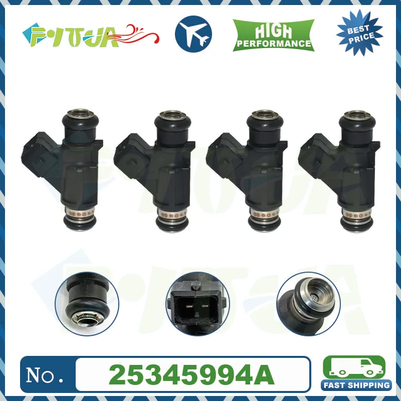 4pcs Fuel injector 25345994A 25345994 25335146 For Mitsubishi Montana Tornado Chevy Auto Parts