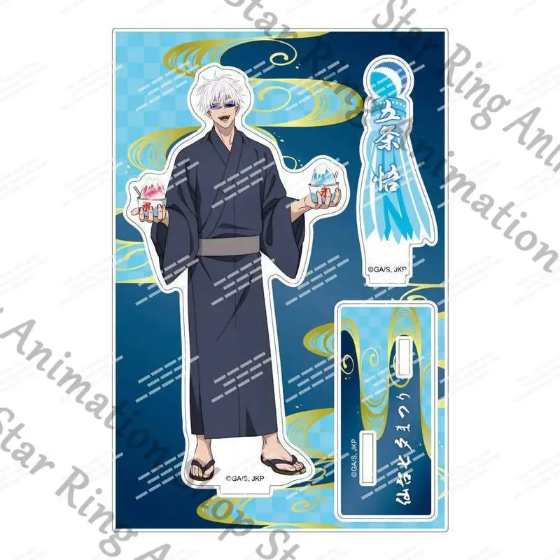 

Jujutsu Kaisen Satoru Gojo Itadori Yuji Anime Standing Sign Signboard Acrylic Cospaly Cartoon Gift Desktop Decorate