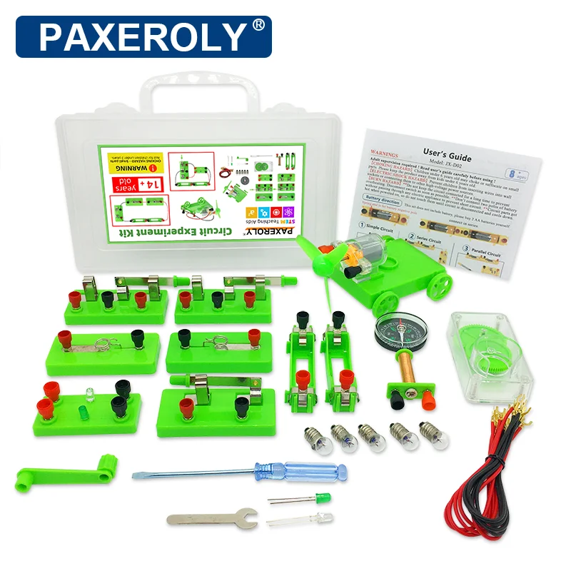 Student Electric Circuit Kits for Physics Education School Lab Learning Electromagnetic Experiments Teaching Aids Science Toys