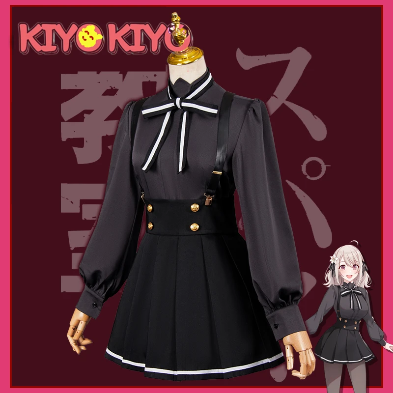 KIYO-KIYO Anime SPY ROOM Cosplay Lily Hanazono Cosplay Costume Lily Uniform Dress Halloween Costume