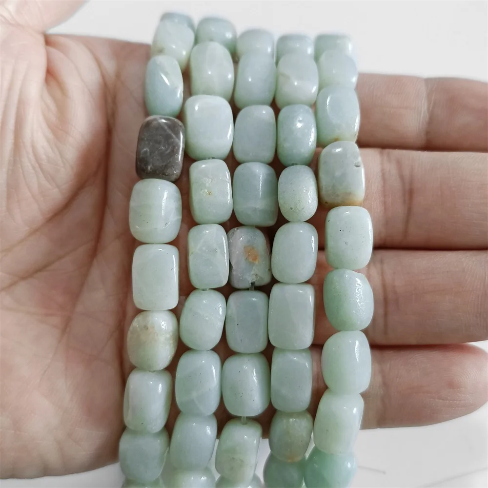 Wholesale Natural Smooth Square Stone Beads Loose Cube Bead Agates Quartzs Raw Mineral Beads for DIY Bracelets Earrings Neckalce