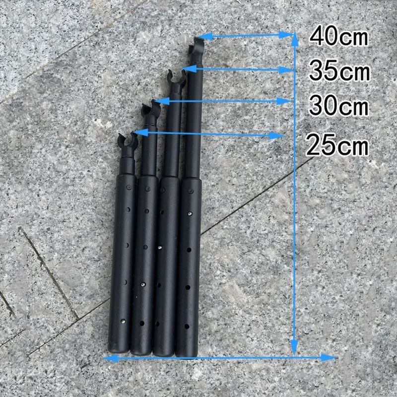 Retractable Camper Lift Rod 4 Gear Adjustable Height Extension Pole for Truck Camp Stall Swing Support Bar