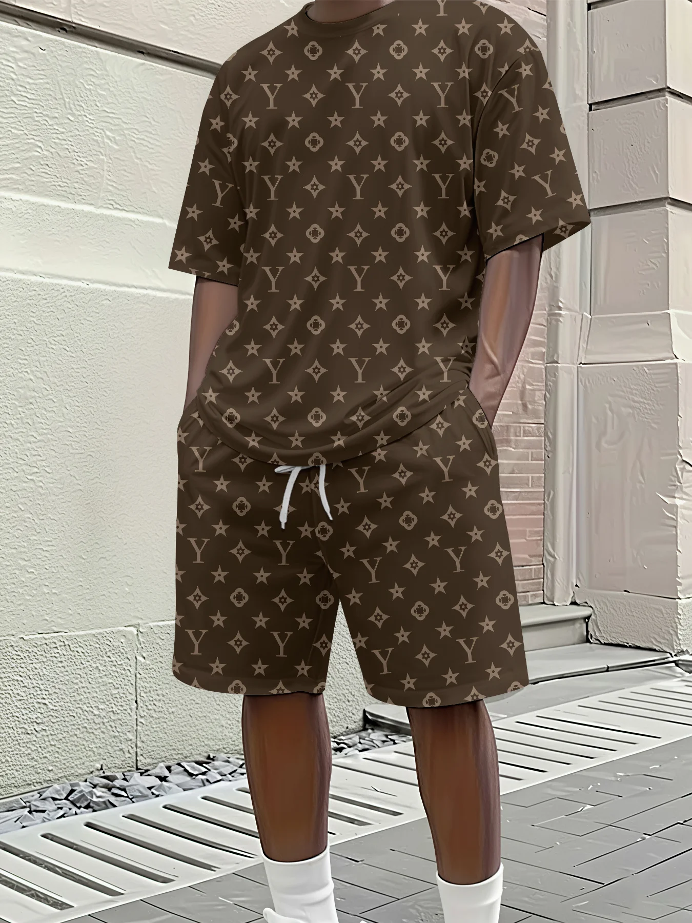 Summer Hot Selling Personalized Style Printed Fashion Personalized Adult and Children Quick Drying Sports Casual Comfort Set