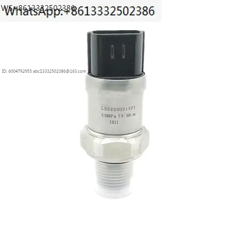 High Pressure Sensor YN52S00048P1 LS52S00015P1 for Kobelco Excavator SK75 SK140 SK200 SK210 SK250-8 50MPa Pressure Controller
