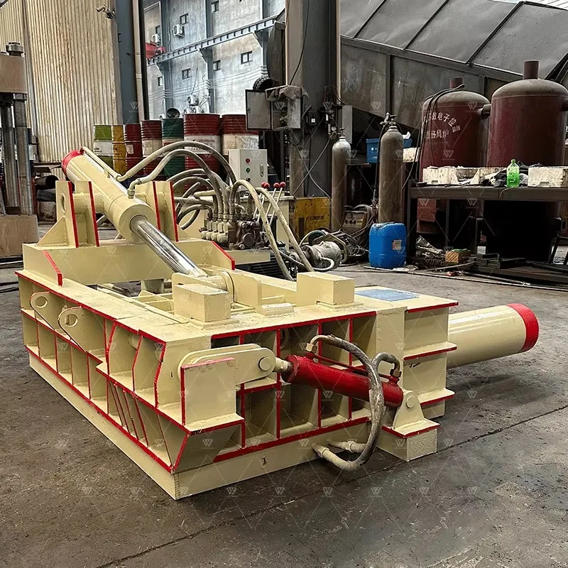 

YG Customized Horizontal Hydraulic Scrap Car Baler Metal Baling Press Machine