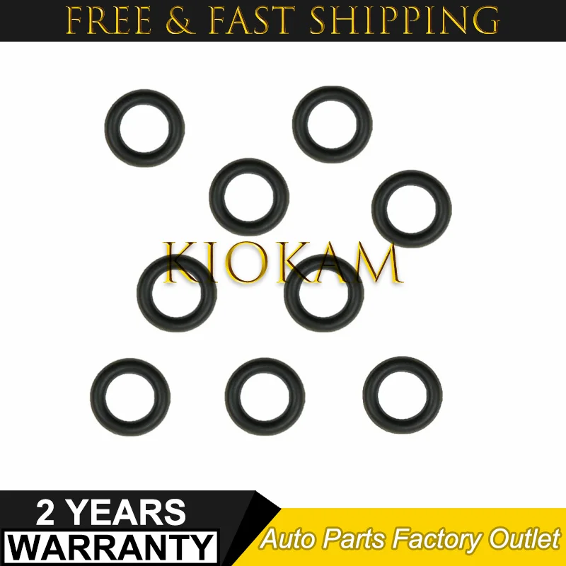 10 Pieces/set Solenoid Valve O-ring 7.7x2.3 for Honda Auto Parts 91301-PC9-003 91301PC9003 91301 PC9 003 New