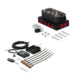 Air Suspension Control System With Pressure Sensor Support Bluetooth Remote And Wire Control App Control With Manifold Valve