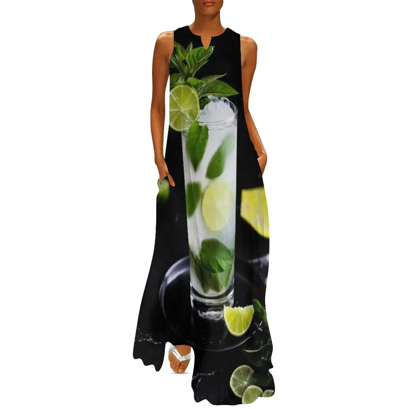 

Mojito cocktail Long Dress chic and elegant woman dress women's evening dress 2025 Bride dresses