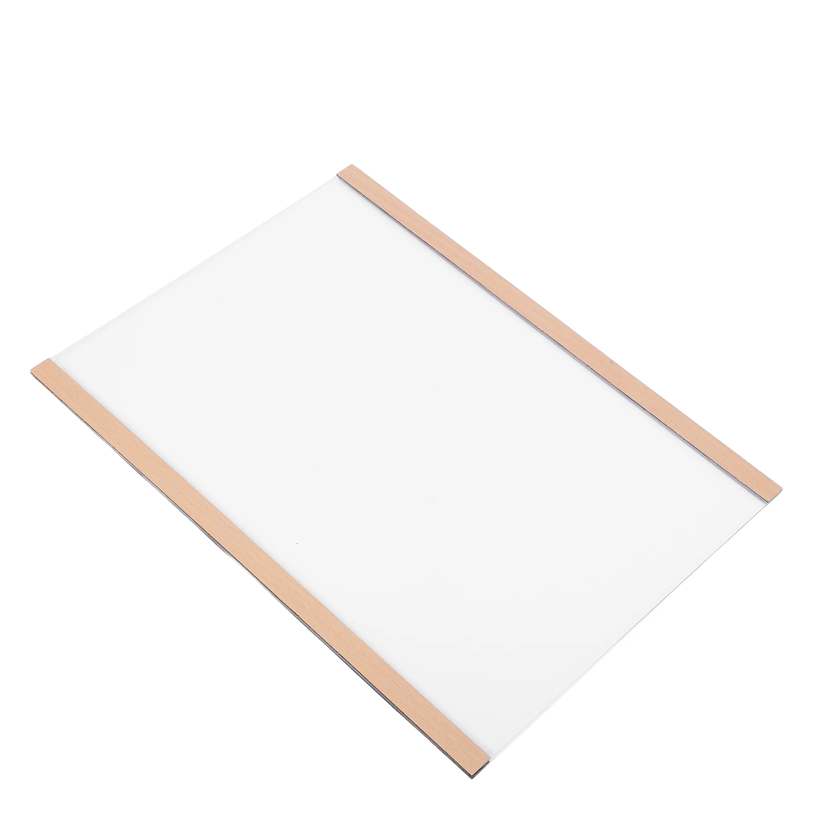 

Magnetic Photo Frames Wall Mounting Home Decor Poster Hangers Frameless Transparent Wood Notice Board Sticker Display