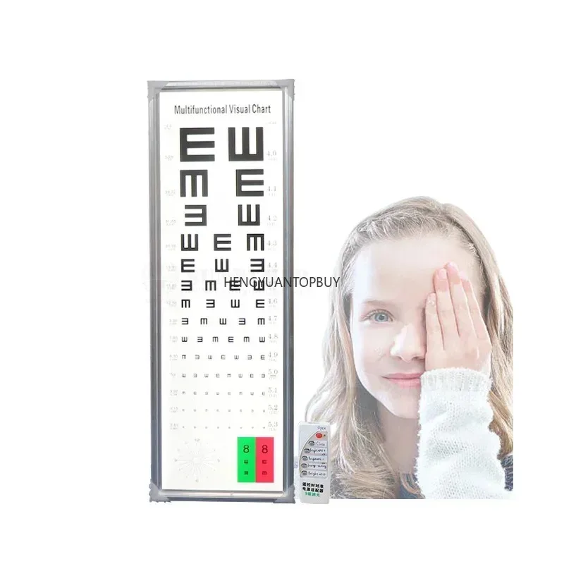 SY-VC E Standard LED Vision Ophthalmic Visual Acuity Chart For 5m Distance