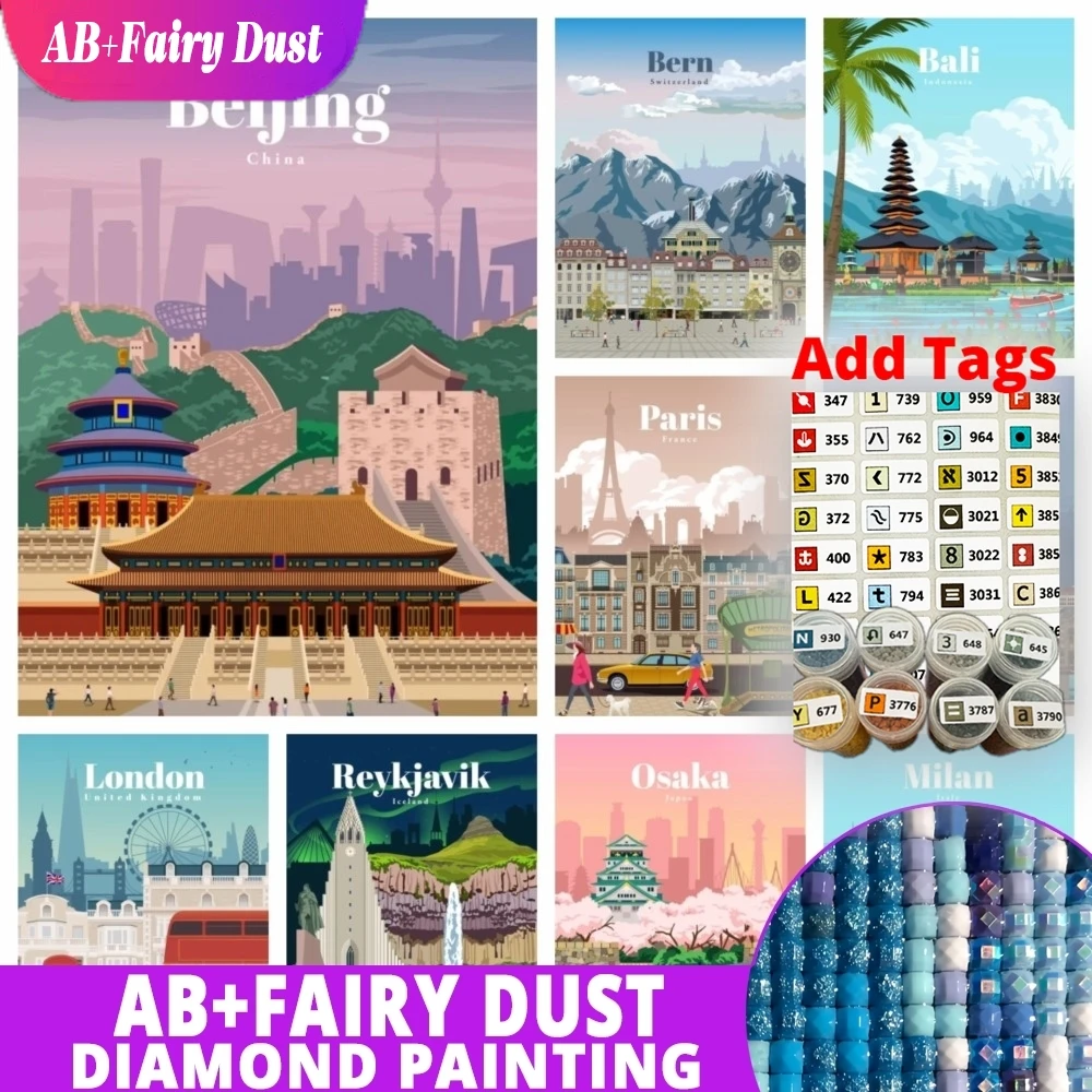 Embroidery Bali - Fairy Dust AB 5d DIY Diamond