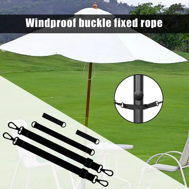 Tent Tensioners Windproof Fixed Strap Buckle Band For Sunshade Umbrellas Ultralight Adjustable Fixed Strap Tie For Sunshade