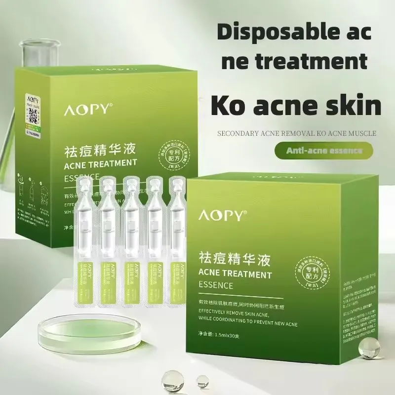 

Salicylic Acid Acne Serum Repair Pimple Spots Deep Cleaning Pore Anti-acne Scar Oil Control Moisturizer Skin Care 30pcs