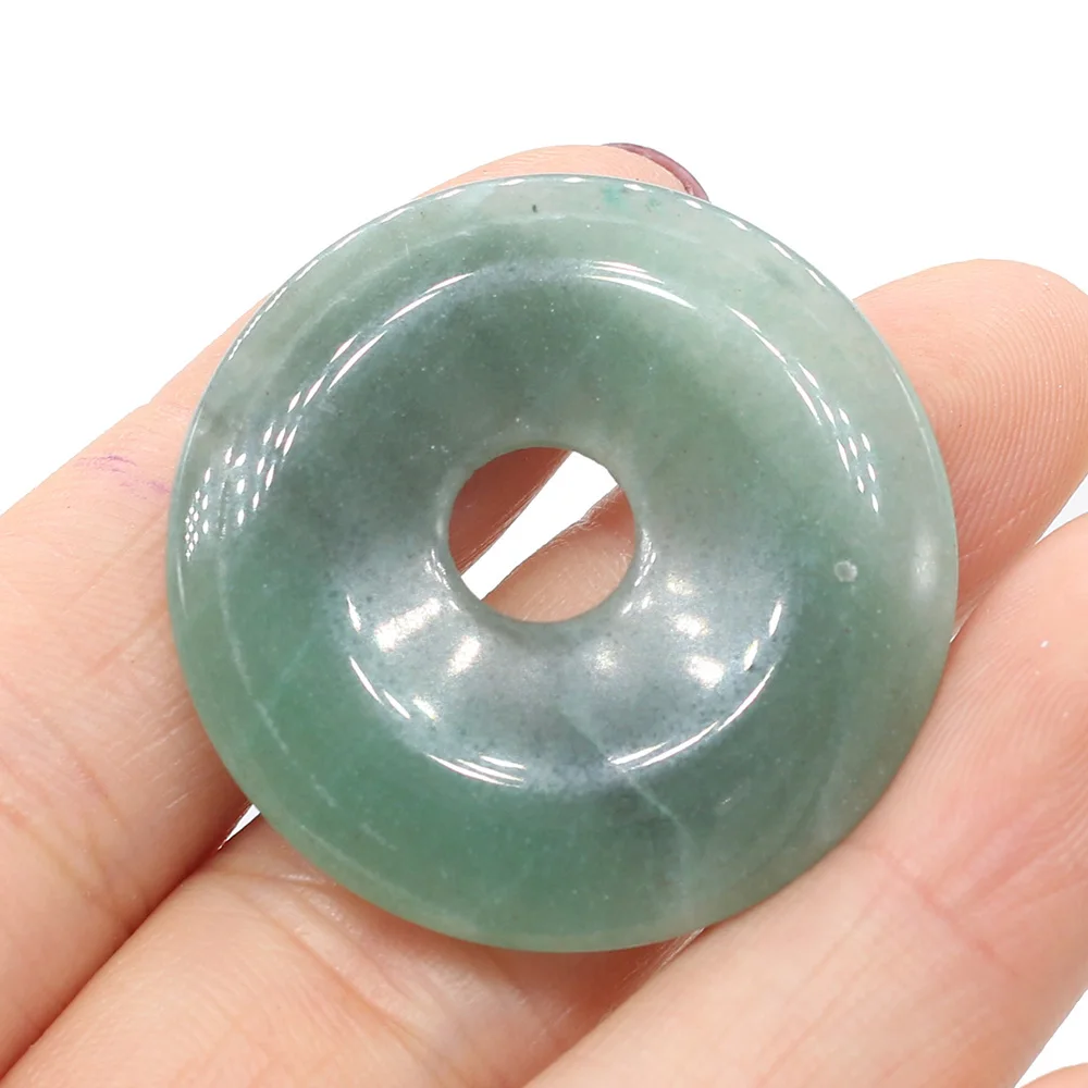 1 PCS Natural Stone Big Hole Beads Lapis lazuli Opal Unakite Reiki Healing Crystal for Jewelry Making Necklace Pendant for Women