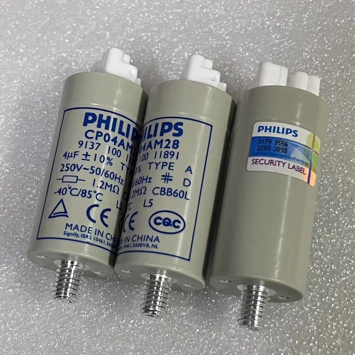 New Philips metal halide lamp high pressure sodium lamp, compensation capacitor 4UF 250VAC CBB60L