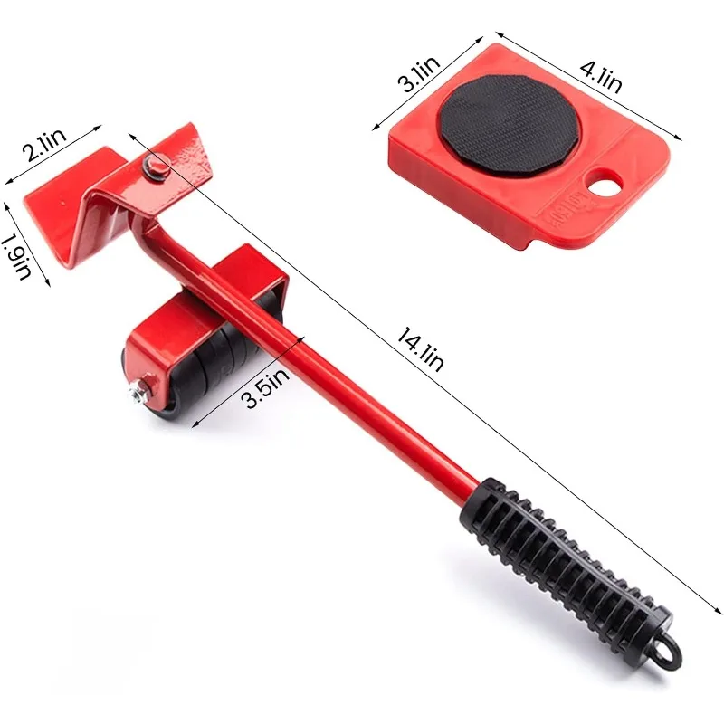 Heavy‑Duty Multi‑Purpose Furniture Moving Rollers Easy‑Glide Lifting & Shifting Tools for Household Items