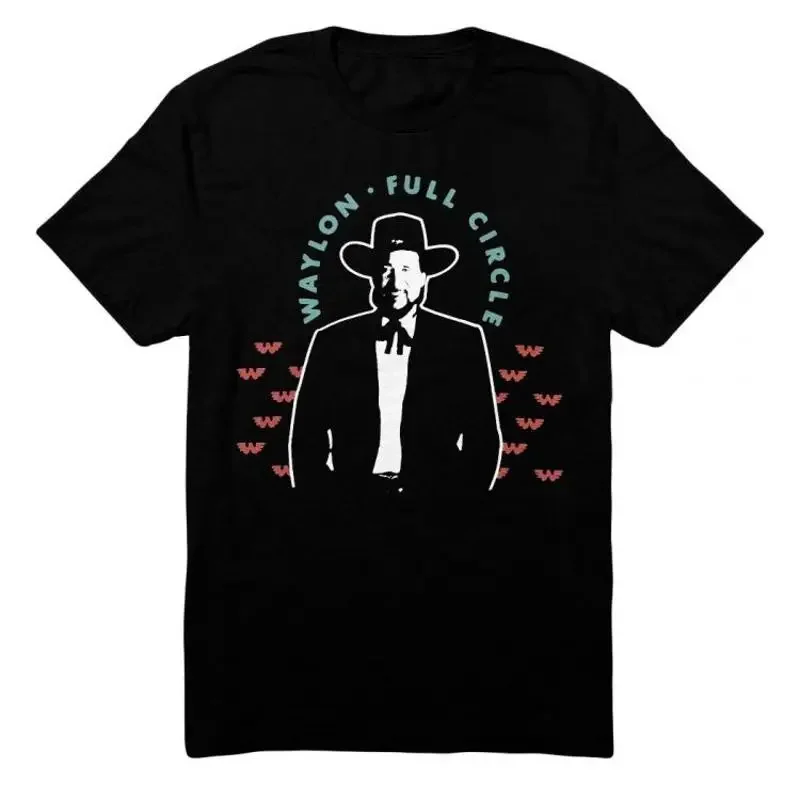WAYLON JENNINGS Full Circle T SHIRT S 2XL New Official Kings Road Merchandise