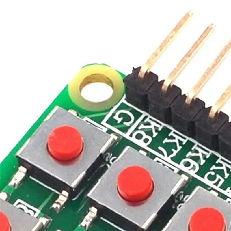 B50B-2X4 Tastiera 4X2 Tastiera 8 Pulsanti Scheda Chiave A Matrice Tastiera Pulsante Per Arduino AVR PIC 2X4 Modulo AVR PIC