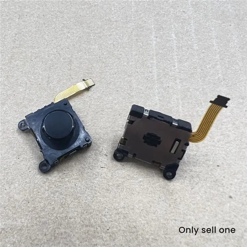 ABMF-عصا تحكم تناظرية ثلاثية الأبعاد يسار ويمين مزدوجة بديلة لـ 1000، عصي تحكم سوداء عالية الجودة #4