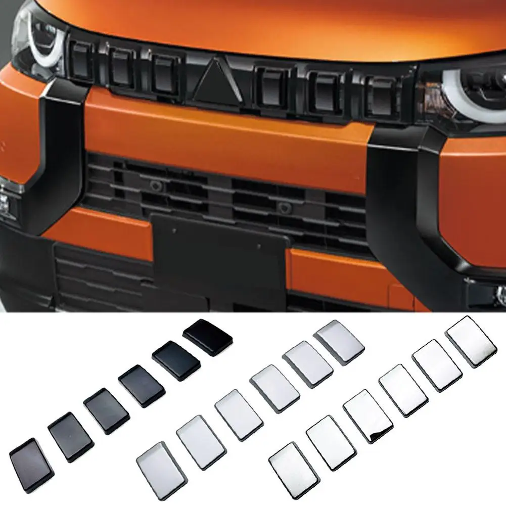 

Для Mitsubishi Delica Mini 2023, передняя решетка, клейкая накладка, аксессуары, прочная специальная декоративная дизайнерская крышка J2F8