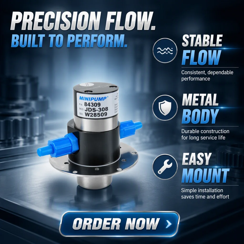Micro Magnetic Drive Gear Pump for Ceramic Pigment Ink Circulation with Tungsten Carbide Gear