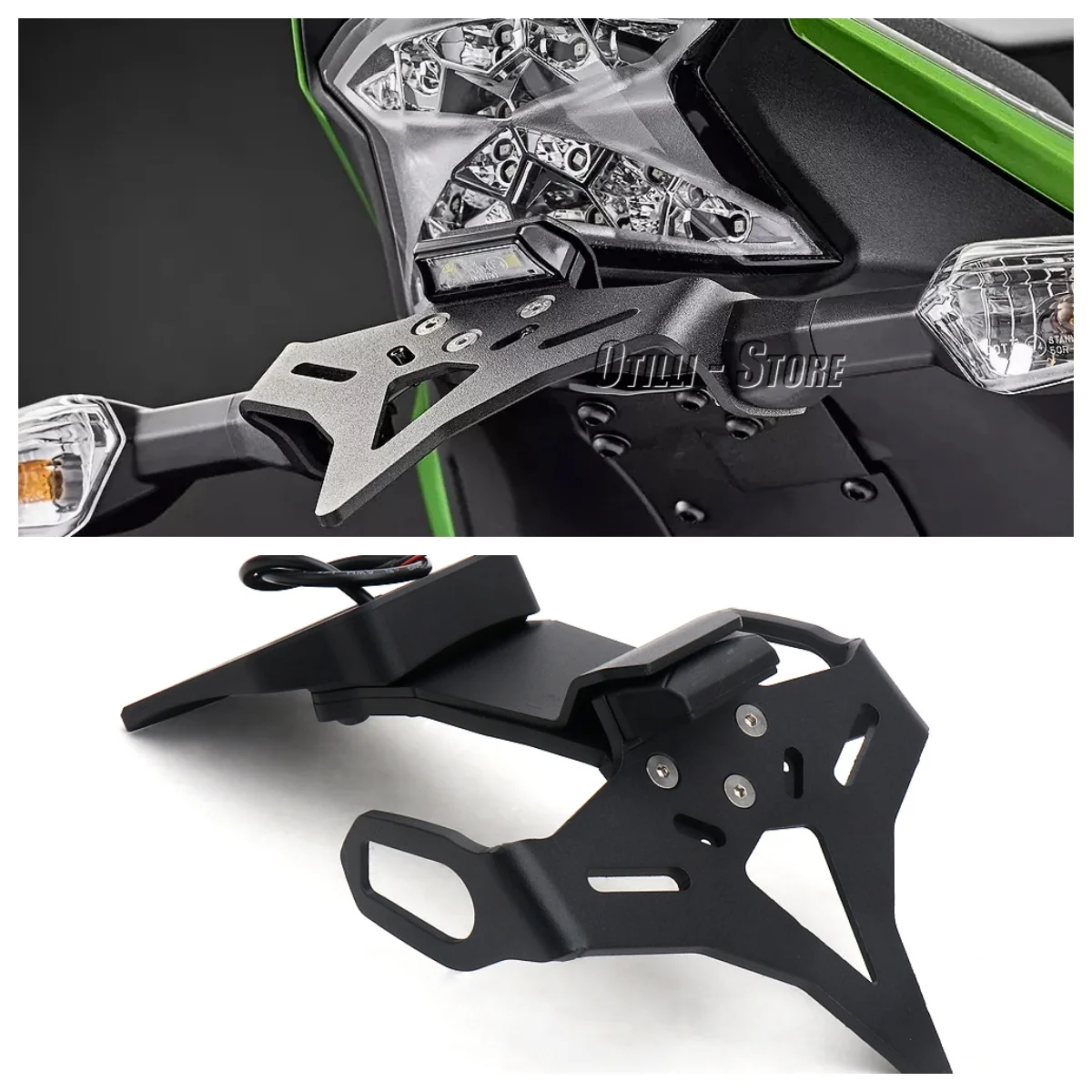 

Motorcycle License Plate Holder Fender Eliminator Registration Tail Tidy Bracket For KAWASAKI Z 900 Z900 z900 2018 2019 2020