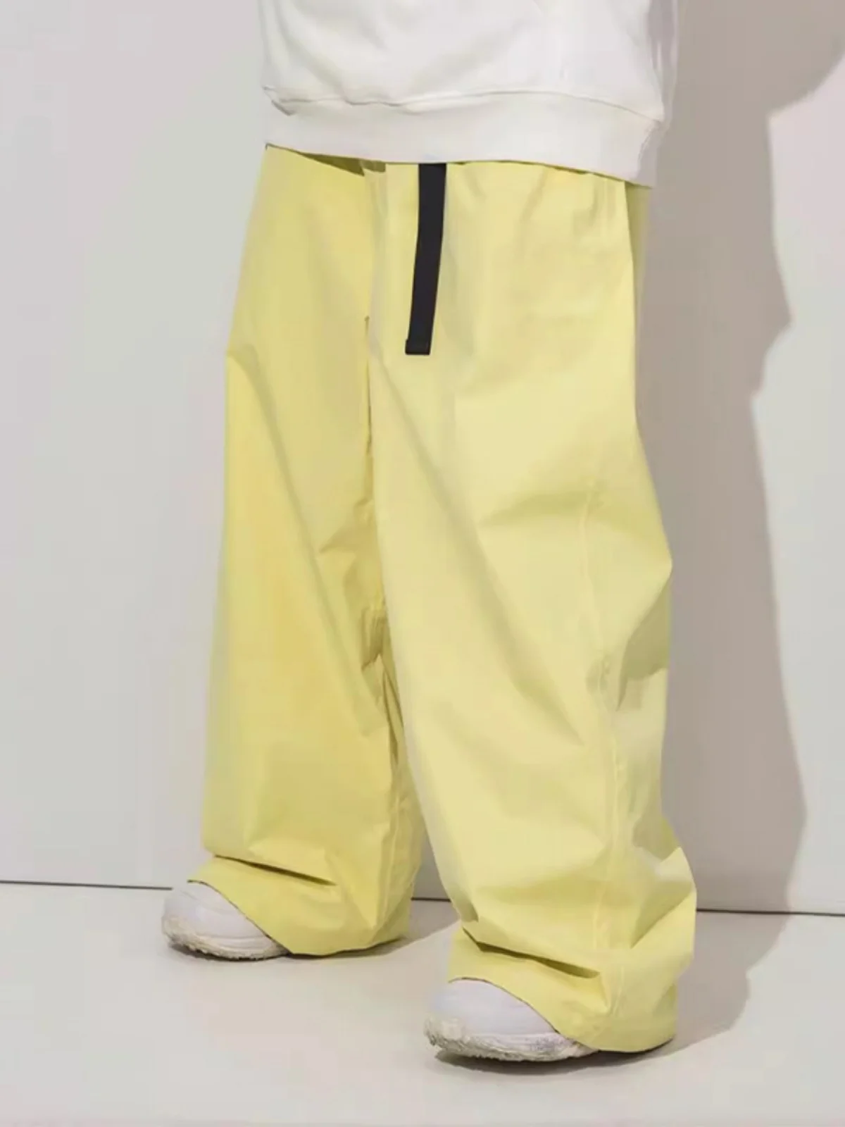 

Women's Winter Thermal Fce Lined Soft ell Work Trousers Outdoor Cold Resistant Snowproof Straight Leg Casual Pants