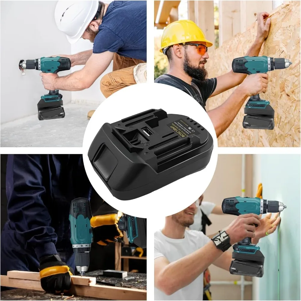 Per Bosch a Makita Adattatore Batteria per Bosch 18V PBA Convertitore Batteria a Makita 18V Utensile Elettrico