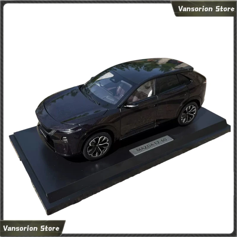 Mazda 1:18 Alloy Car Model EZ-60 New Energy Simulation Diecast Vehicle Collection Display Desktop Decor Gift For Adult