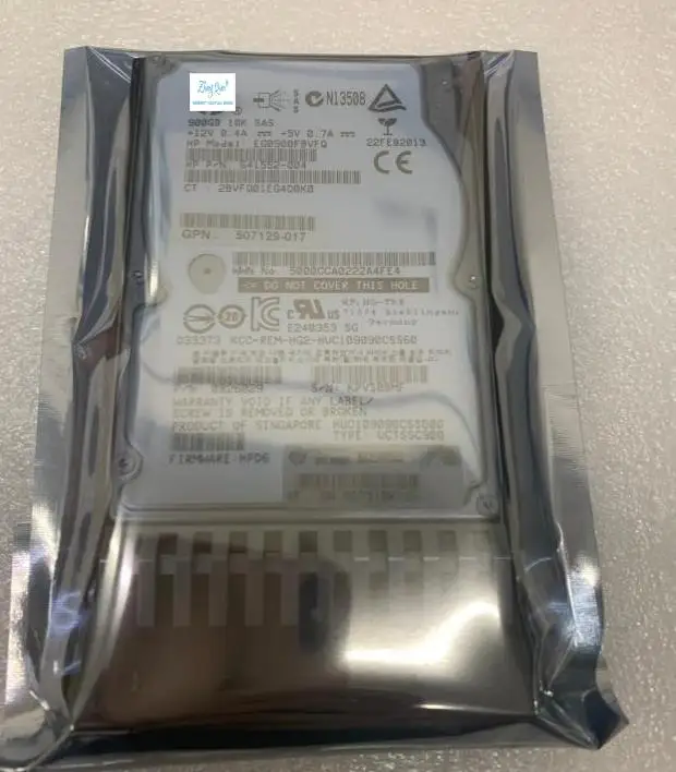 

Для сервера 900G 10K SAS 6GB 2,5 619463-001 619291-B21