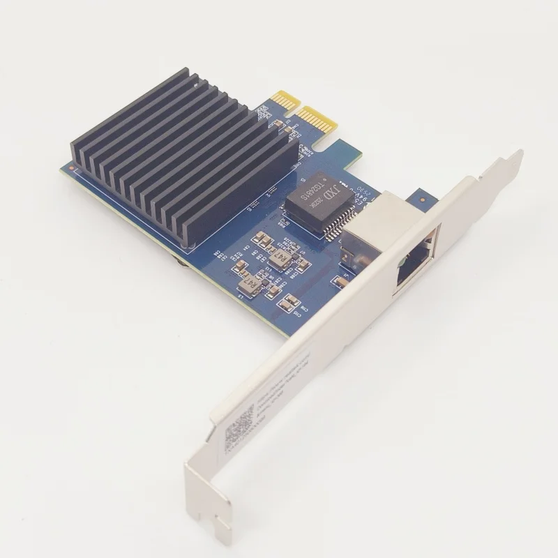 Realtek8127(PXE) 다중 기가비트 네트워크 속도용 1 포트 PCIe 10G 이더넷 네트워크 카드 10G NIC PCIe4.0-1X 10G RJ45 Lan 카드