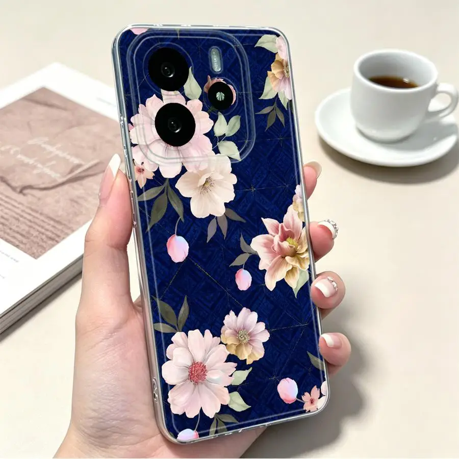 Coque pour Xiaomi Poco X3 NFC X3 Pro, housse de téléphone souple, fleur d'oiseau colibri