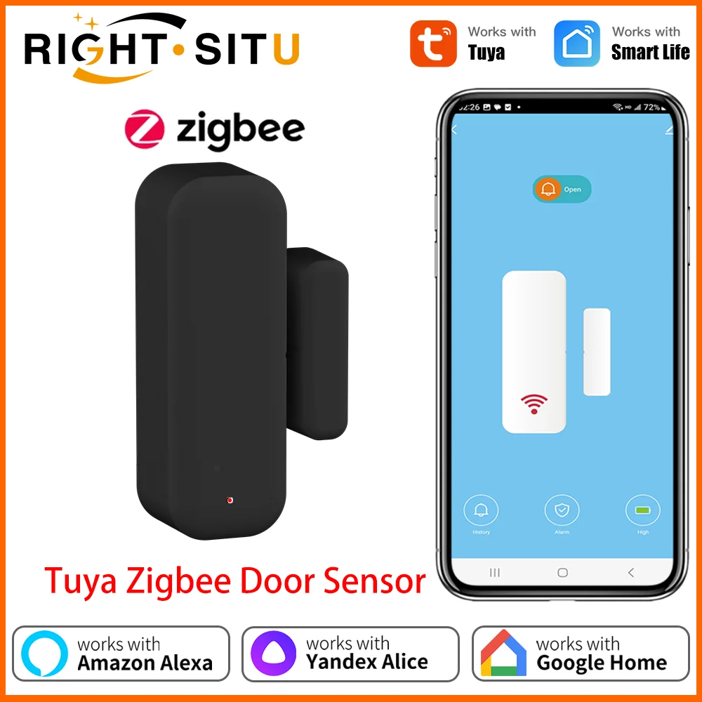 

Tuya zigbee 3.0 Датчик двери Датчик окна Контактный датчик