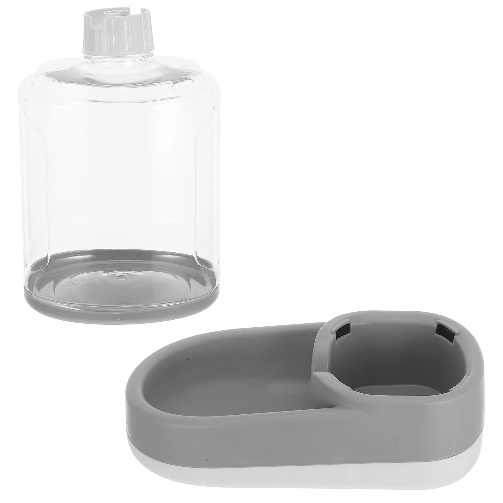 

Pet Automatic Feeder Water Dispenser Large Capacity Food Storage Bowl for Small Medium Dogs Cats Puppy Kitten Adjustable Portion