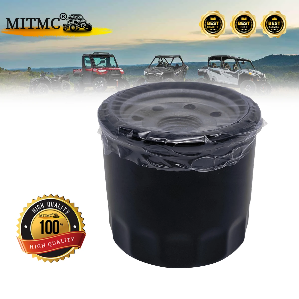 Oil Filter For ARCTIC CAT 650 KWI EN500 EX500 650 GPZ500 JT1200 1500 KFX700 750 800 360 160970002 160970003  3201044