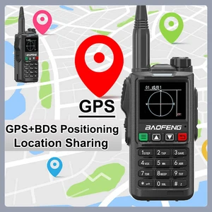 UV18 Pro Max GPS Baofeng Walkie Talkie ستة موجات AM FM عالية الطاقة لاسلكية نسخ تردد NOAA 999CH طويلة المدى UV-17 Pro راديو أفضل 10 هوائي راديو FM طويل المدى مبيعا - No6