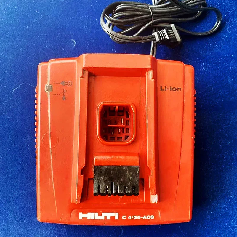 

For C4 / 36-acs lithium drill 220 V charger. Charging range 14.4v-21.6v-36v (original, used products)