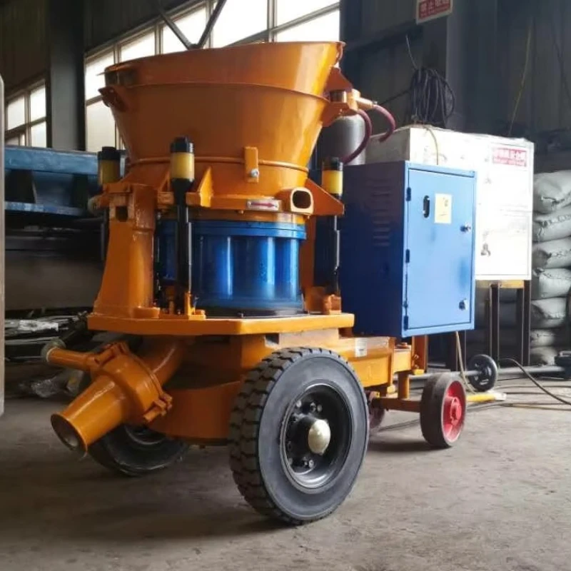Durable Stainless Steel Shotcrete Machine Heavy Duty Concrete Shotcrete Pump Machine Corrosion Resistant for Harsh Environments