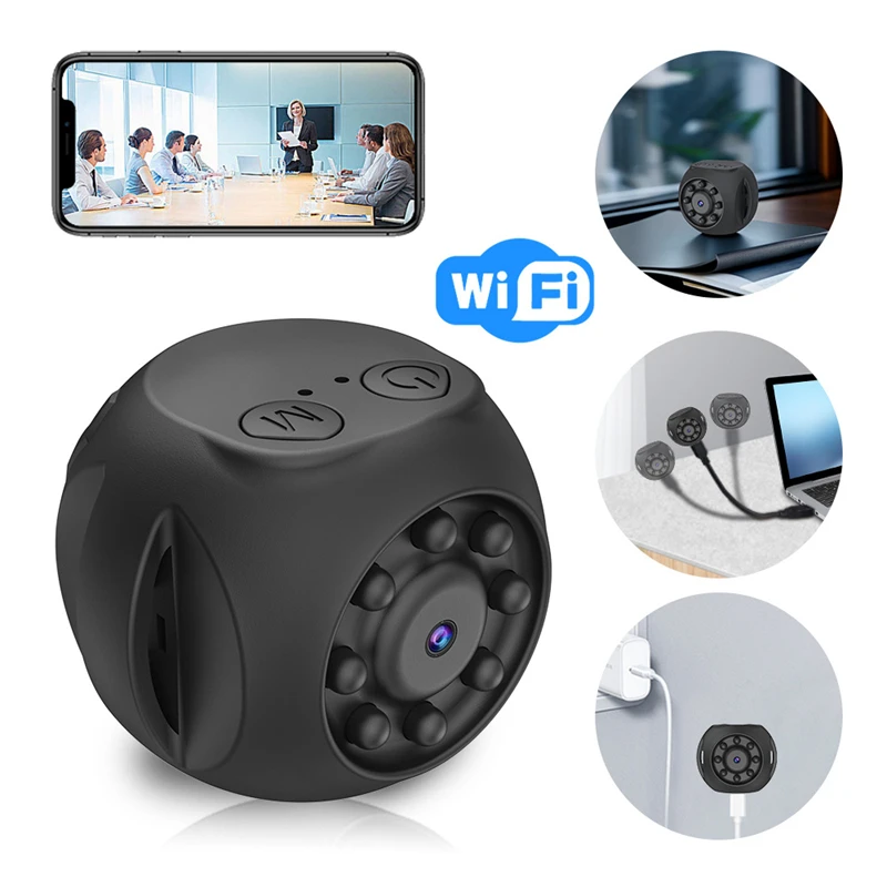 Xiaomi WIFI Mini Camera 1080p HD Wireless Indoor Home Baby Pet Security Monitoring Camera Mobile App Remote Network Monitor New